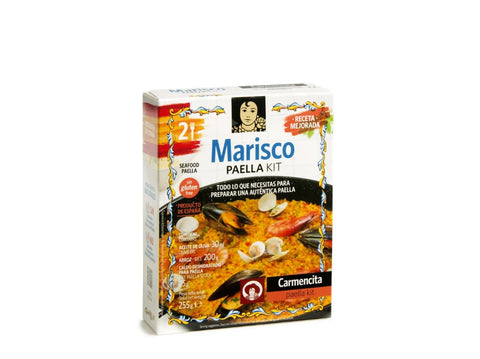 Kit à paella aux fruits de mer Carmencita