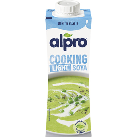 Crème de soja légère aux légumes Alpro pour la cuisine
