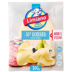 Queijo Limiano sem Lactose Light Fatiado