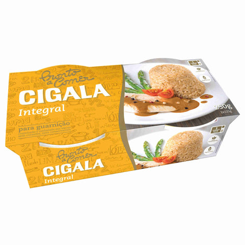 Arroz Integral Pronto a Comer sem Glúten Cigala