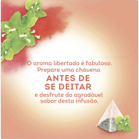 Sachets de thé pyramidaux à la mélisse