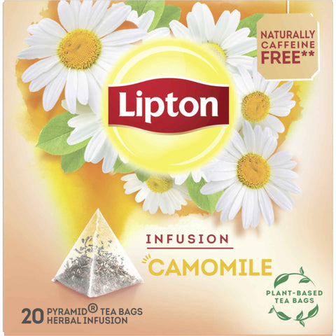 Sachets de thé pyramidaux à la camomille
