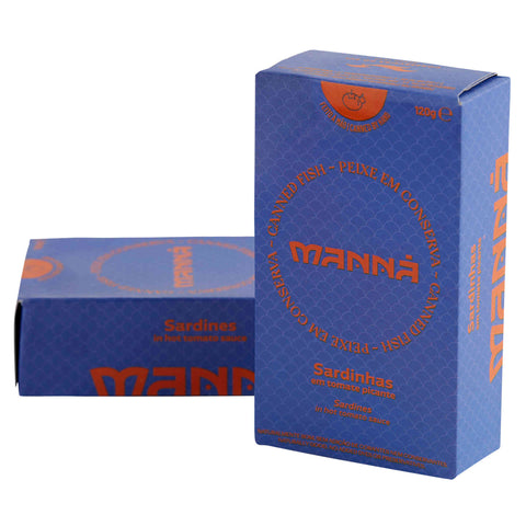 Sardines à la sauce tomate épicée Manná