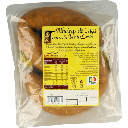 Alheira avec Gibier de Terras do Vento Leste 1KG