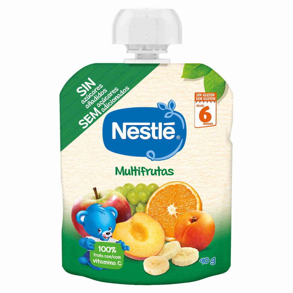 Fruta Nestlé 100% Maçã E Pêra 4x100g