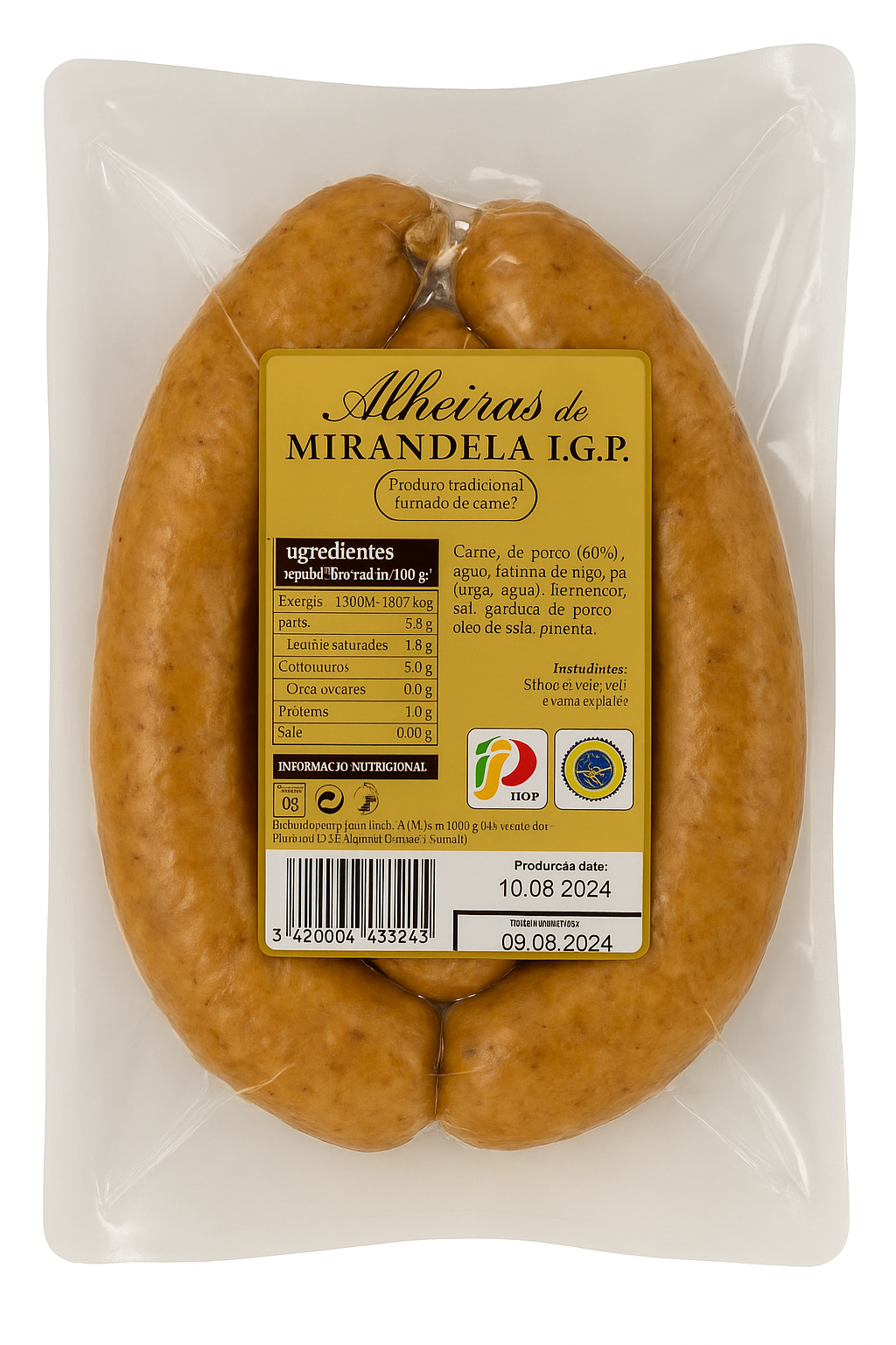 Alheira Mirandela Eurofumeiro (4UN)