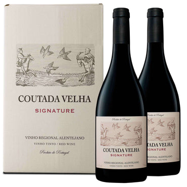 Conjunto Vinho Tinto Coutada Velha Signature