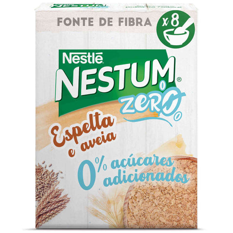 Nestum Zero Espelta e Aveia Nestlé.