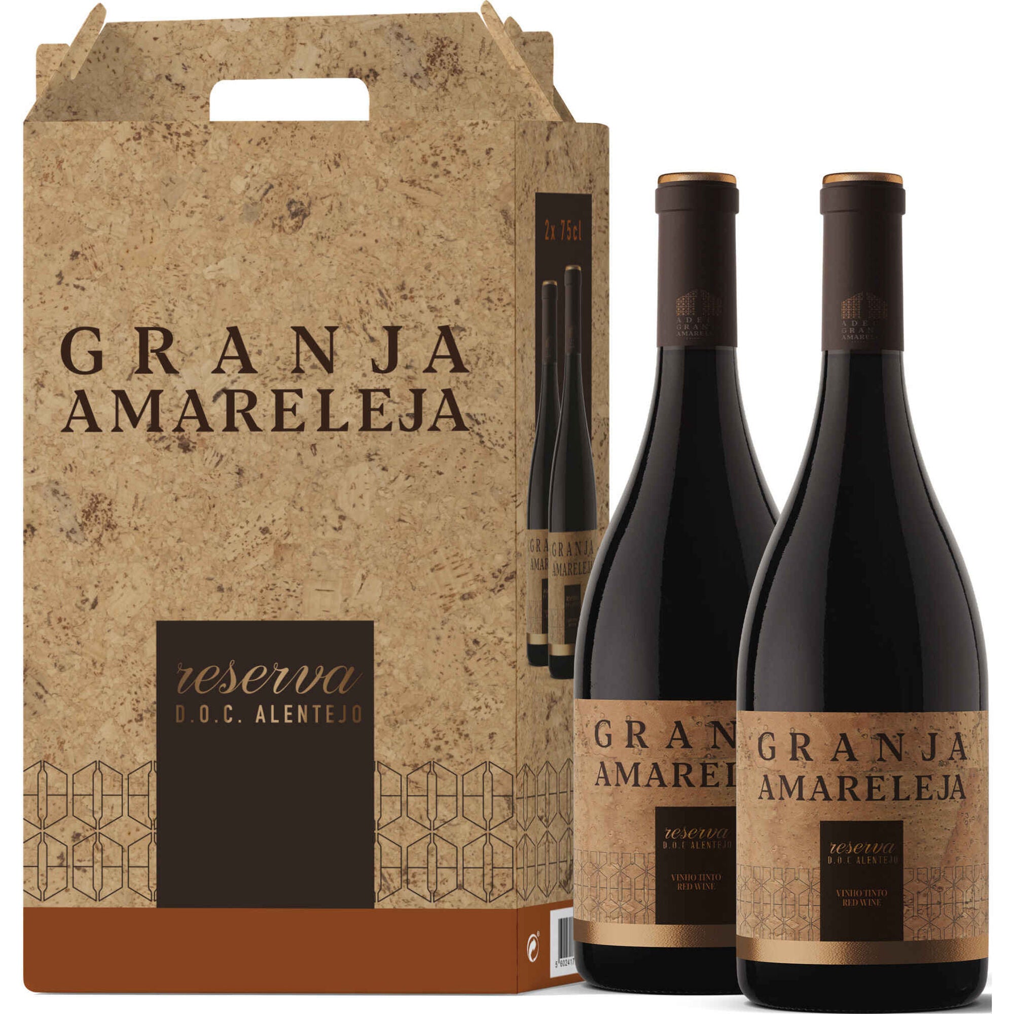 Conjunto Vinho Tinto Granja Amareleja Reserva DOC