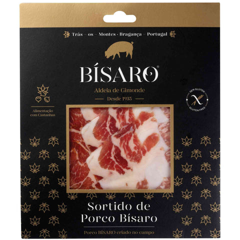 Assortiment de cochons noirs Bísaro