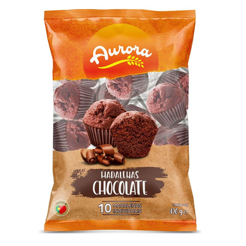 Gâteaux madeleines au chocolat Aurora