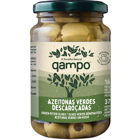 Olives vertes dénoyautées Qampo