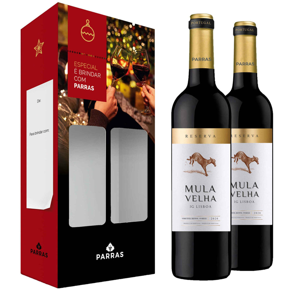 Conjunto Vinho Tinto Mula Velha Reserva