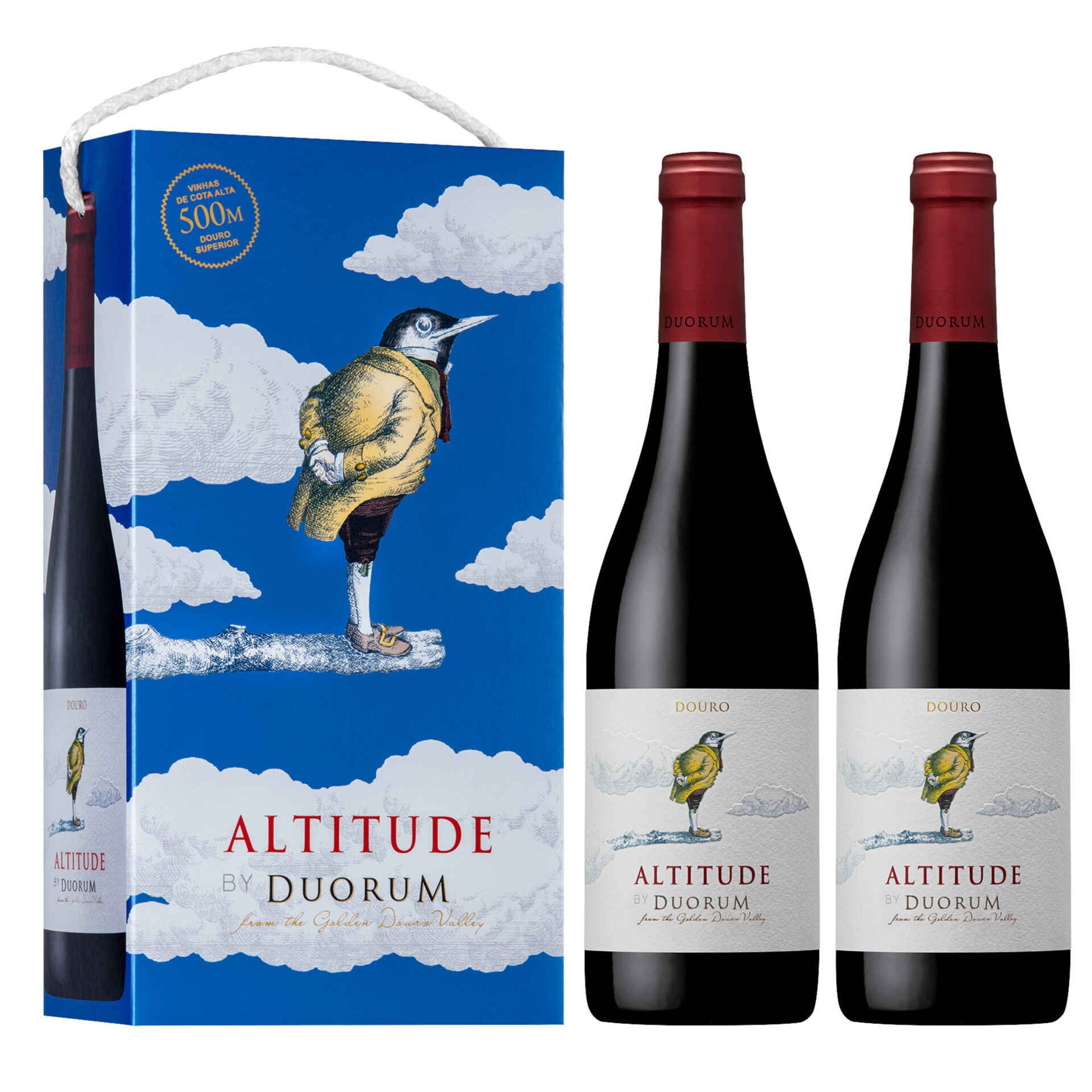 Conjunto Vinho Tinto Altitude Duorum