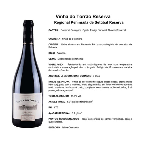 Vinha do Torrão Reserva Vin - D. Ermelinda