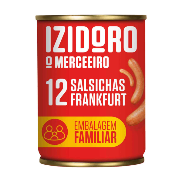 Salsichas Izidoro 12 Unidades (Embalagem Familiar)