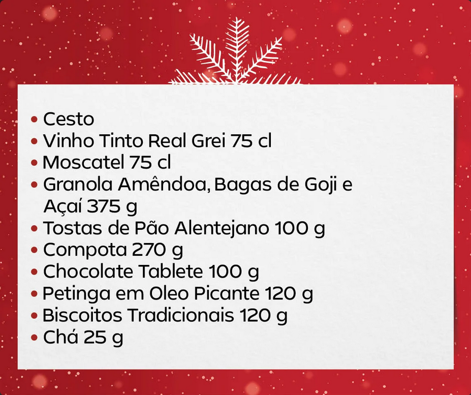 Cabaz de Natal Nº22