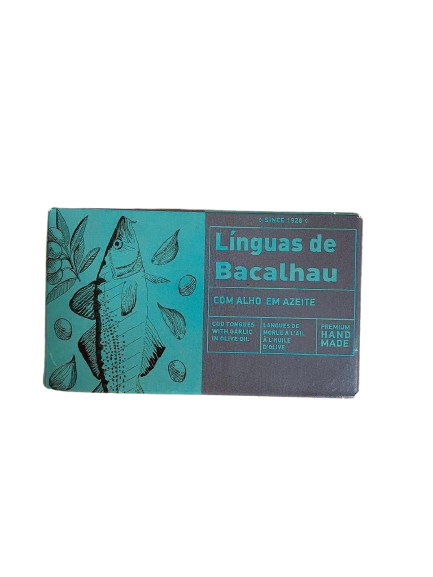 Línguas de Bacalhau com Alho em Azeite - Aveiro