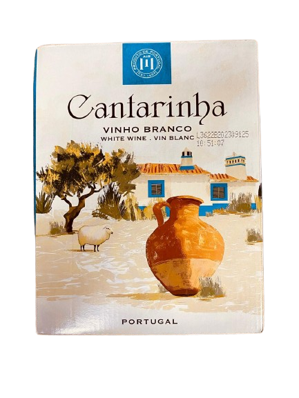 Alentejo Catarinha -viinipussi laatikossa