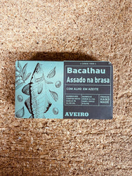 Bacalhau Assado na Brasa com Alho em Azeite - Aveiro