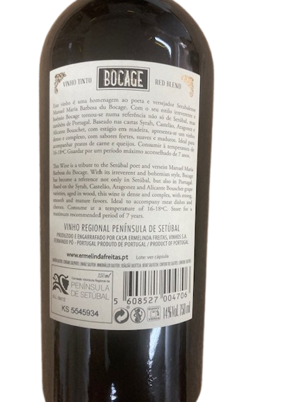 Vin BOCAGE - Ermelinda Freitas Édition Spéciale