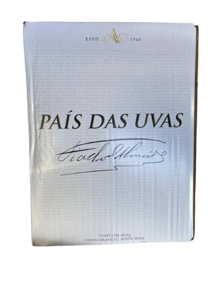 Vin d'Alentejo "Pays du Raisin" Sac en Boîte 5L (Vidigueira)