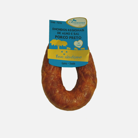 Chorizo ​​de porc noir à l'ail et au sel, façon Alentejo - Oriola