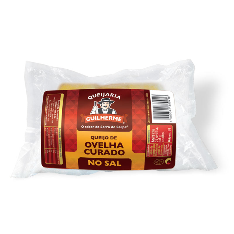 Queijo de Ovelha Serpa Curado no Sal (Pack 3 Unidades)