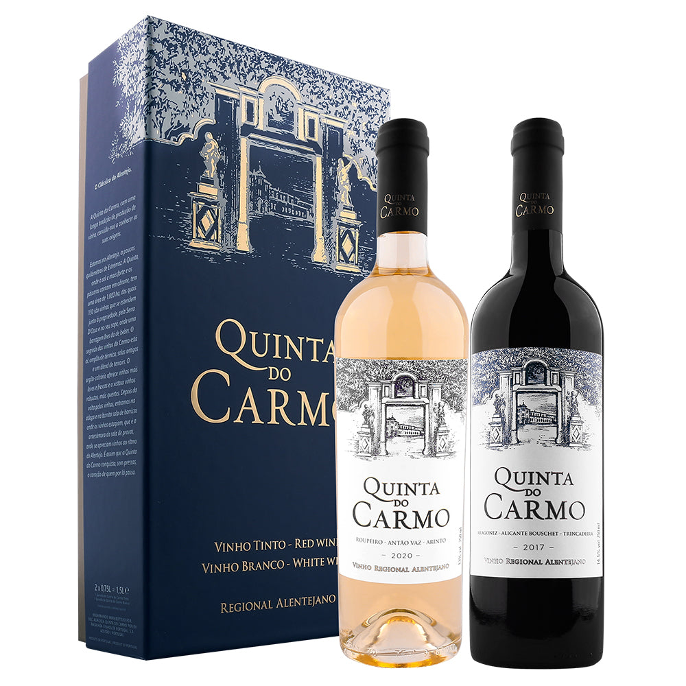 Conjunto Vinho Tinto+Branco Quinta do Carmo