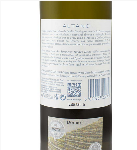 Vin blanc Altano (Douro)