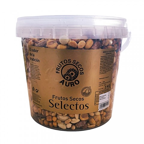 Cocktail de fruits secs en seau de 2 kg