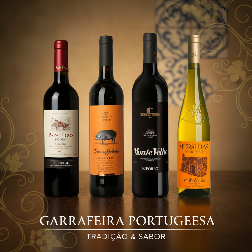 Banner Vinhos Papa Figos, Trinca Bolotas, Monte Velho e Muralhas de Monção