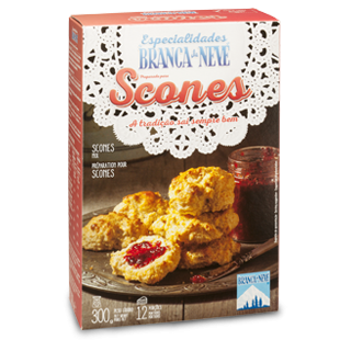 Prêts pour les scones de Branca de Neve