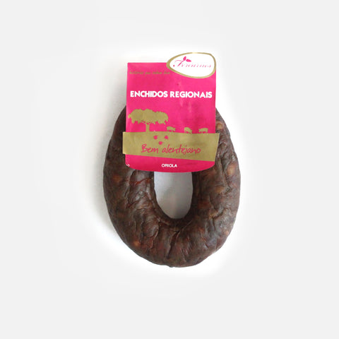 Boudin noir traditionnel de l'Alentejo - Oriola