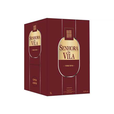 Senhora da Vila Sac à Vin en Boîte 5L
