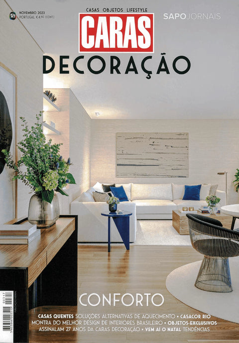 Décoration du magazine Caras