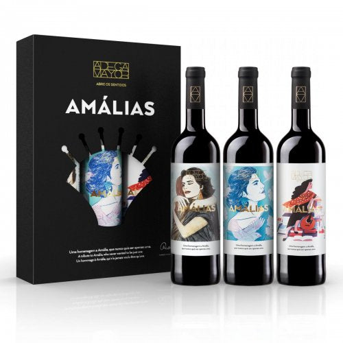 Conjunto Vinho Tinto "Amálias" - Adega Mayor