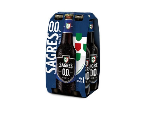 Bière brune Sagres (sans alcool)
