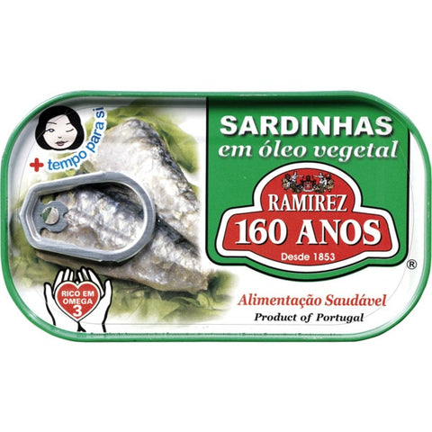 Sardines portugaises à l'huile Ramirez