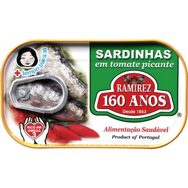Sardinhas em Tomate Picante Ramirez