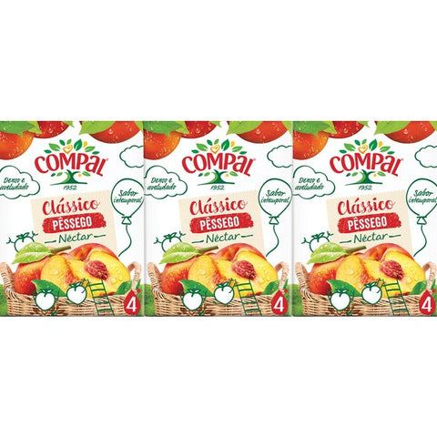 Compal Pêche (3*200ML)