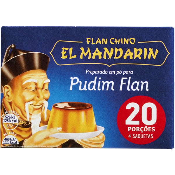Pudim Flan El Mandarin