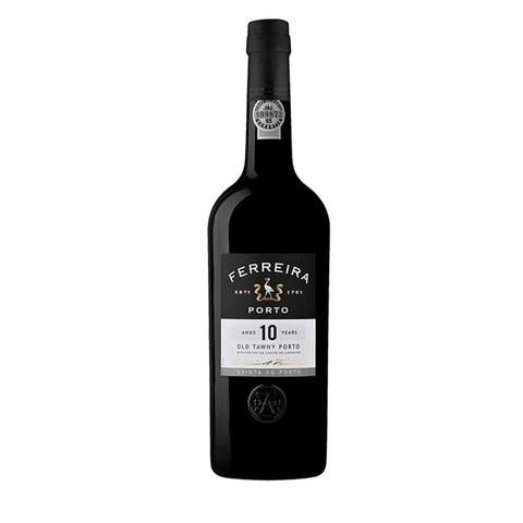 Porto Tawny Ferreira 10 ans d'âge, servi avec un verre