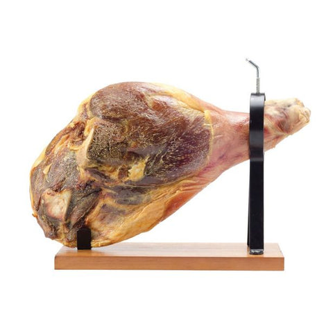 Offre jambon entier : planche à découper et couteau