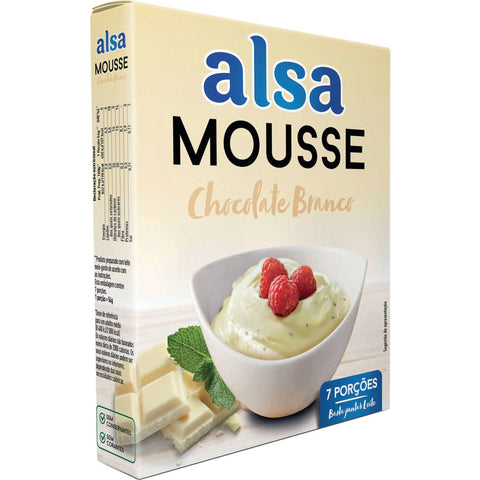 Mousse Chocolate Branco Alsa