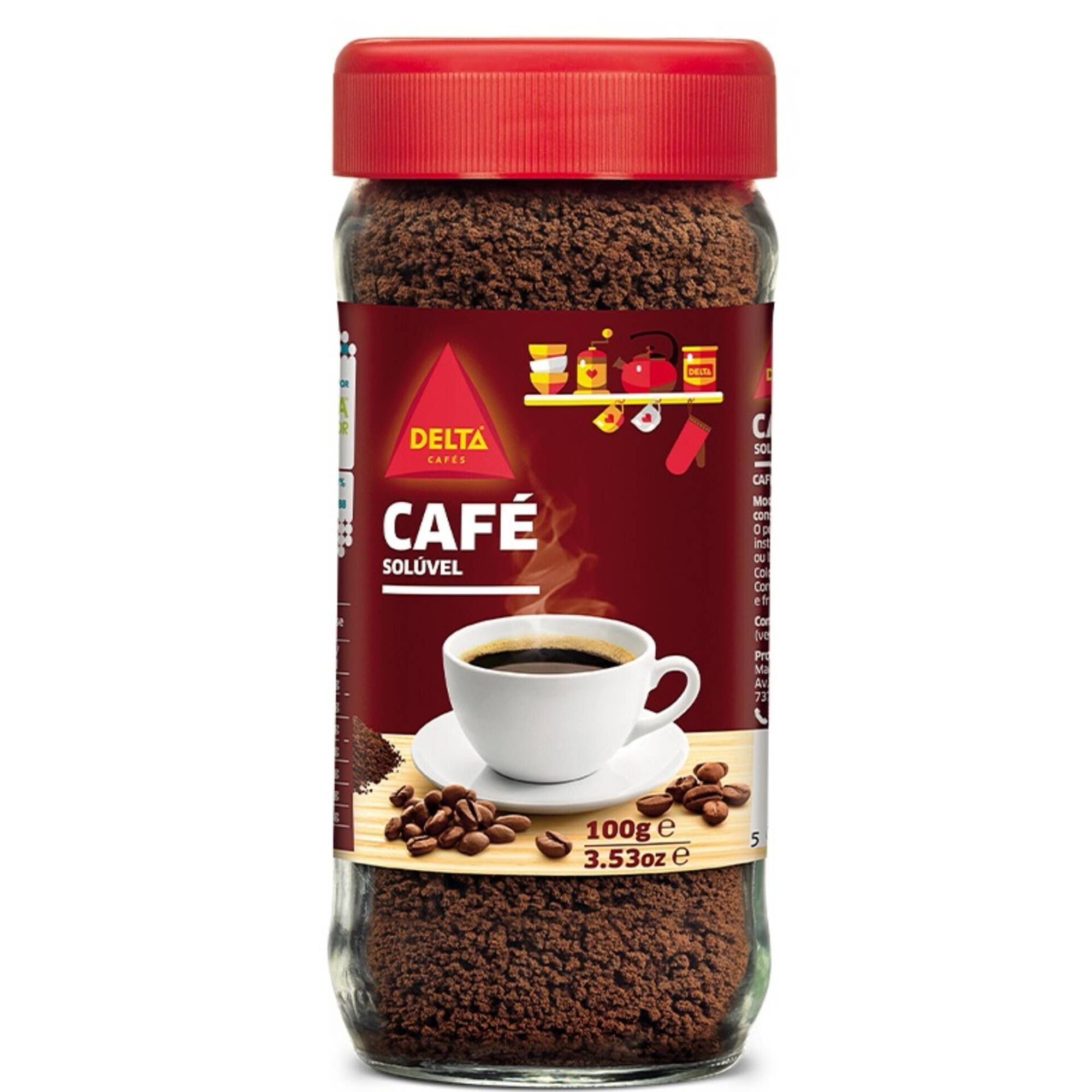 Delta Café tostado molido PORTUGAL para máquina espresso o bolsa 8.82 oz