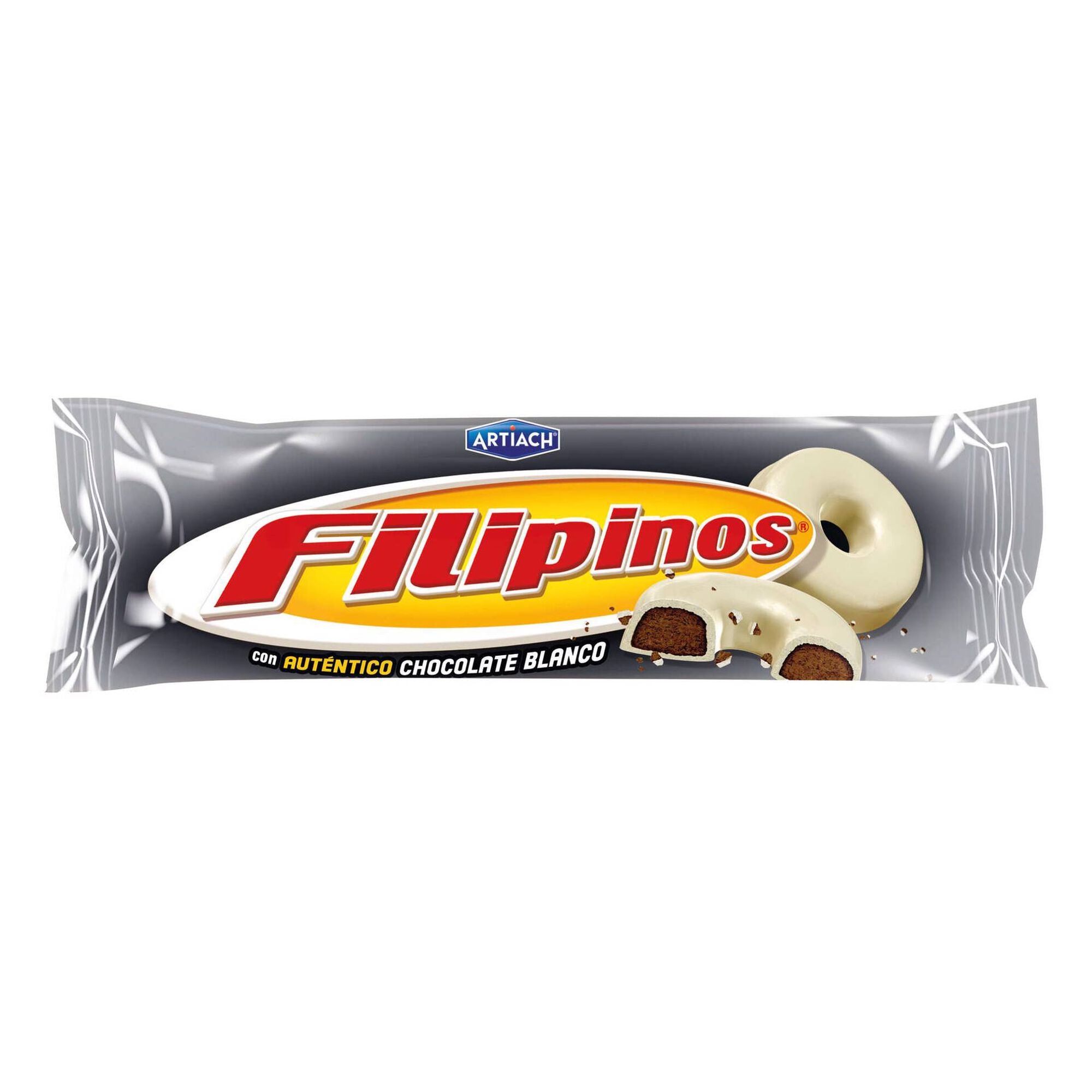Filipinos Cobertura Chocolate Branco