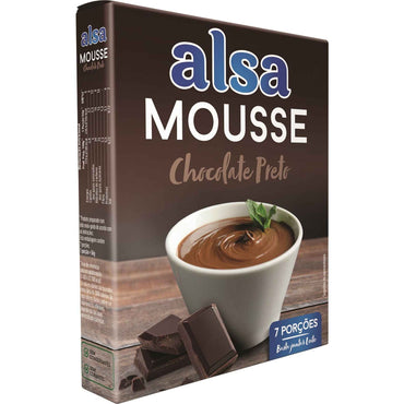 Mousse Chocolate Preto Alsa