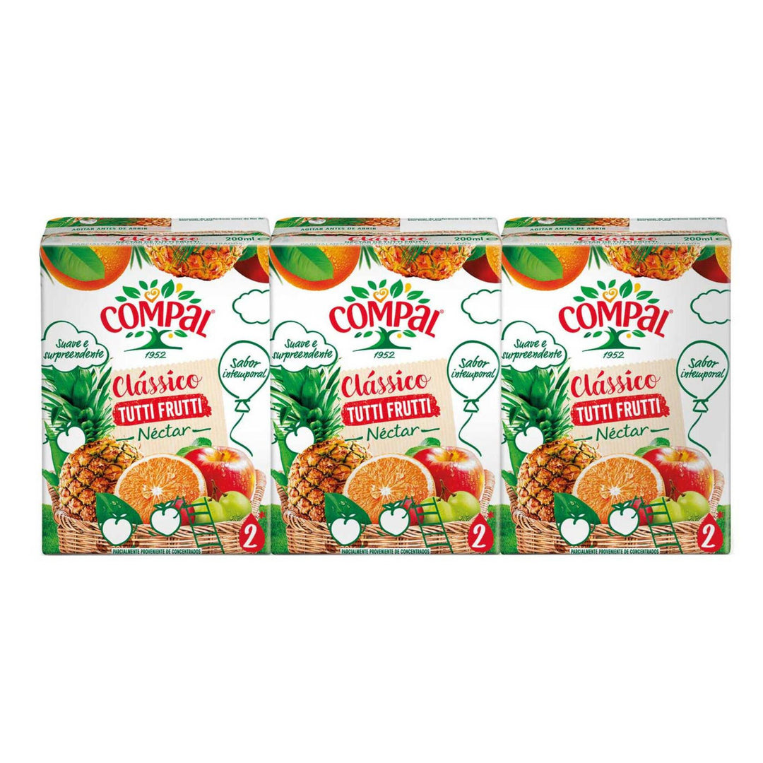 Compal Tutti Frutti (3*200ML) – Mercearia de Portugal