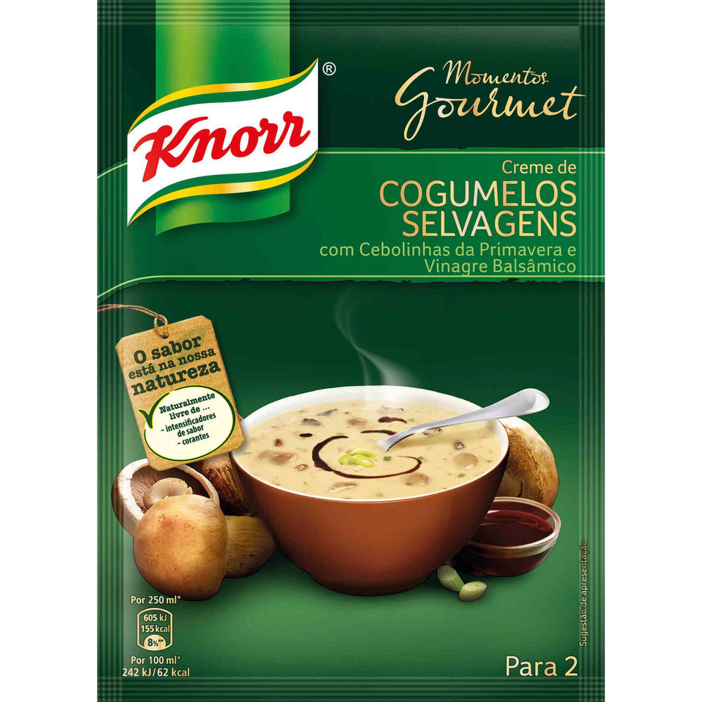 Sopa de Cogumelos Selvagens Knorr